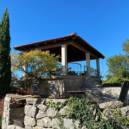 Villa Skylight Et Separe Avec Terrasse Panoramique Avec Vue Et Piscine Privee Čilipi